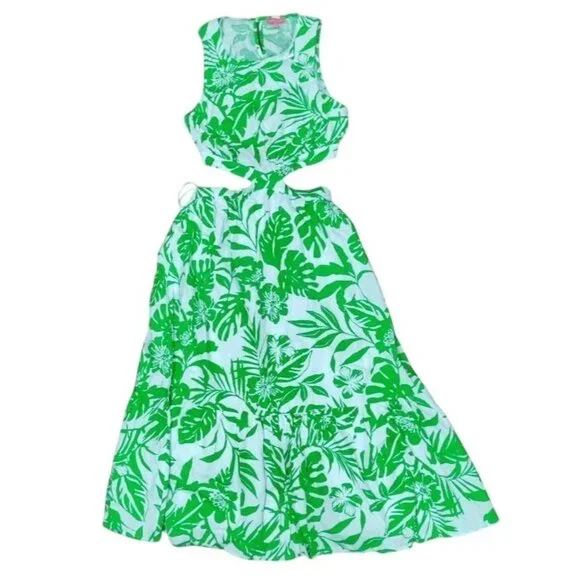 Flying Tomato Boho Whimsy Tropical Festival Y2K Live Your Truth Dress L, NWOT - Picture 3 of 15